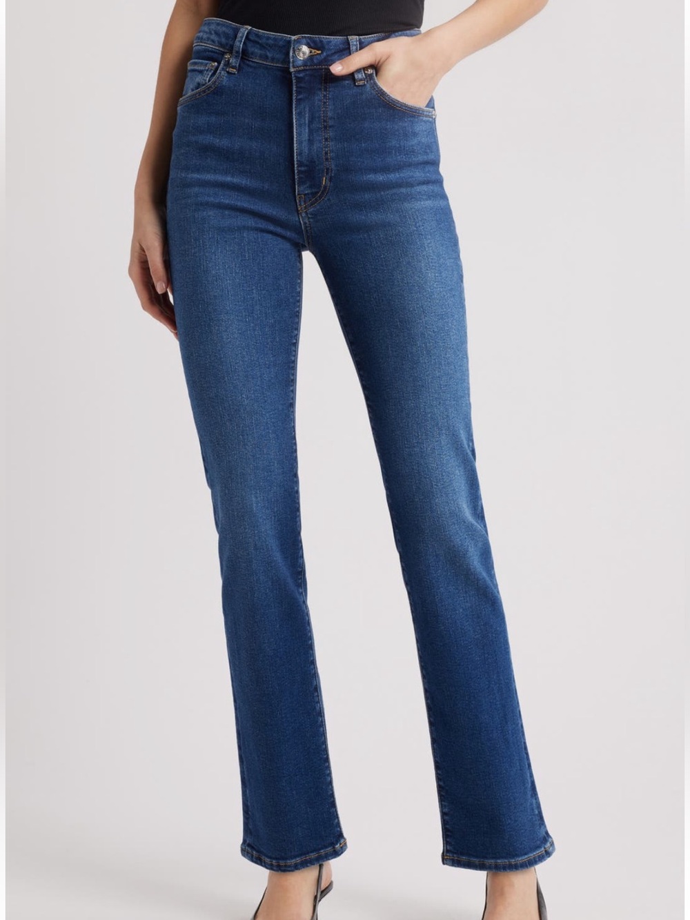 Frame Denim Slim Straight Leg Jeans